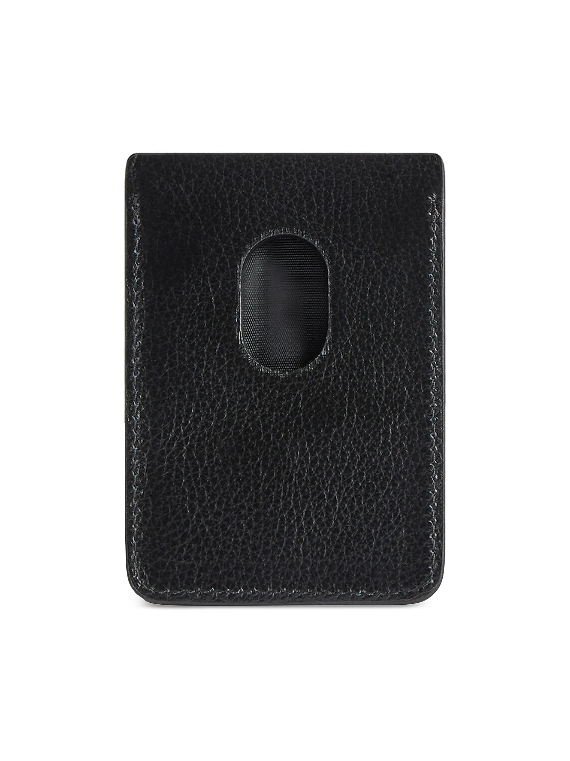 Balenciaga Crocodile Embossed Cash Magnet Card Holder