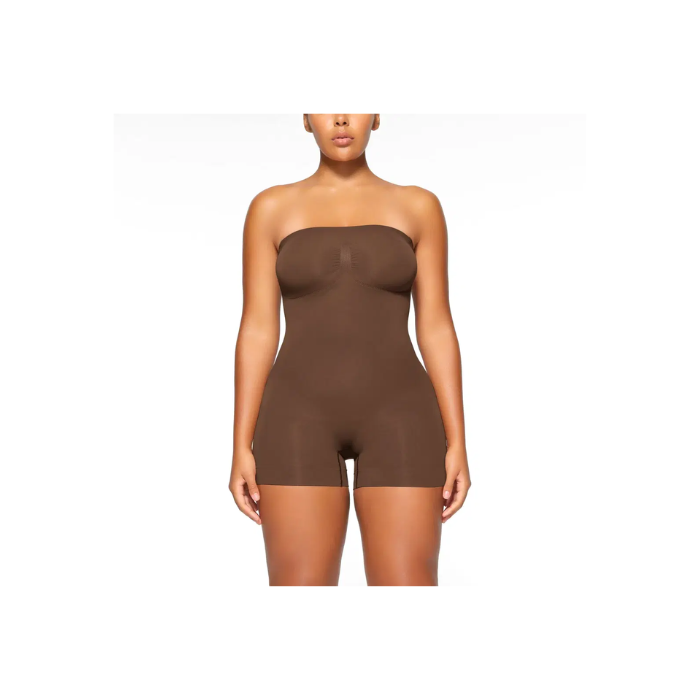 Skims Seamless Sculpt Strapless Shortie Bodysuit Jasper