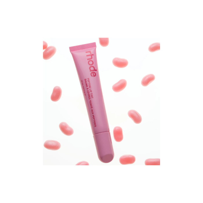 Rhode Peptide Lip Tint "Jelly Bean - Shimmery Sheer Pink"
