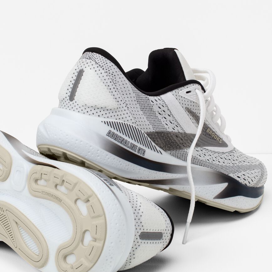 Brooks Adrenaline GTS 24 White/Black/Pelican