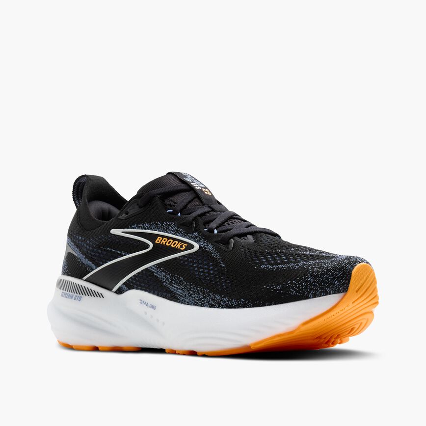 Brooks Glycerin GTS 22 Black/Country Blue/Orange Pop