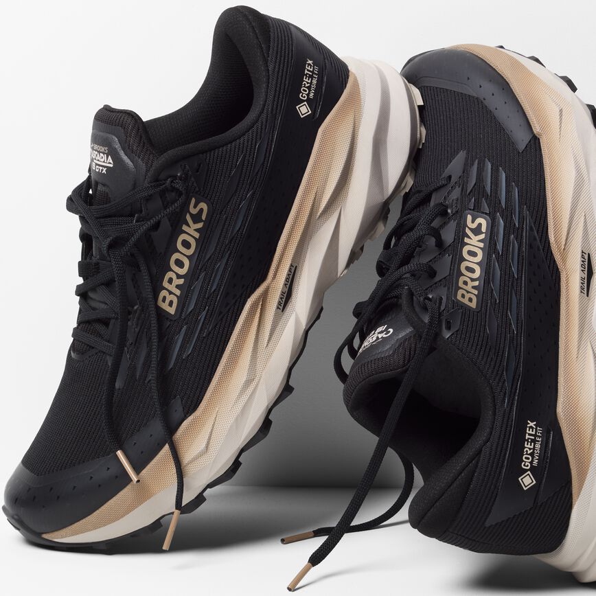 Brooks Cascadia 19 GTX Black/Ebony/Chateau Gray