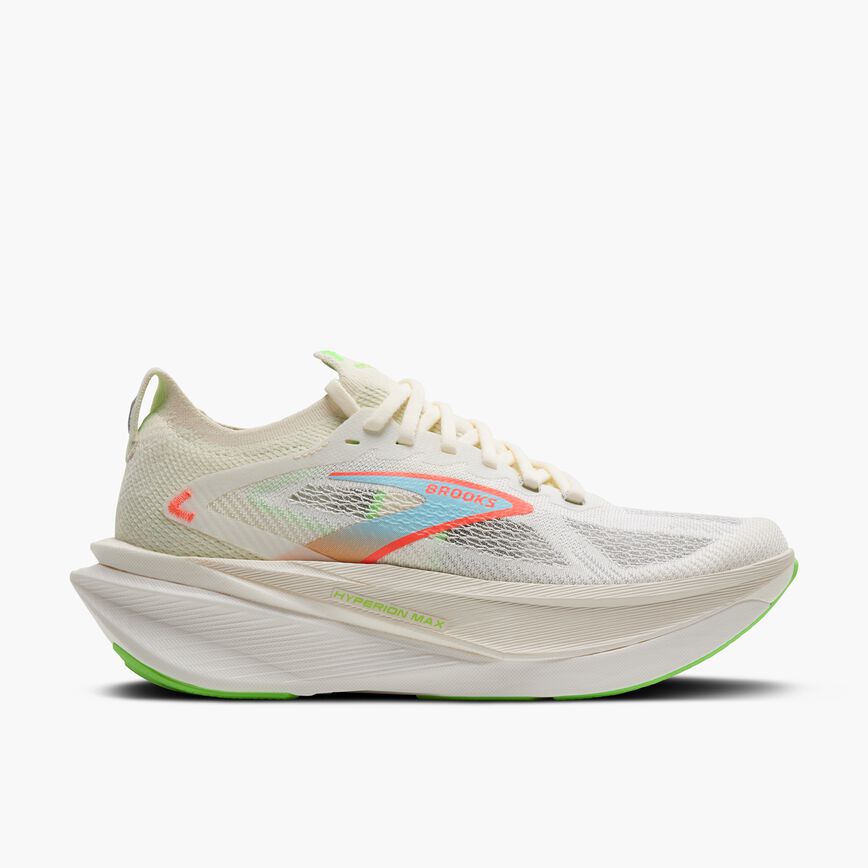 Brooks Hyperion Max 3 Coconut/Green Gecko/Pink Clay