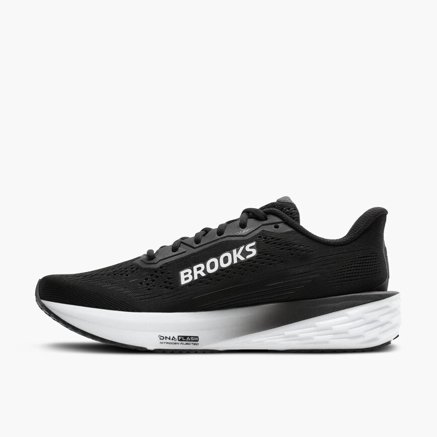 Brooks Launch 12 Black/Grey/White