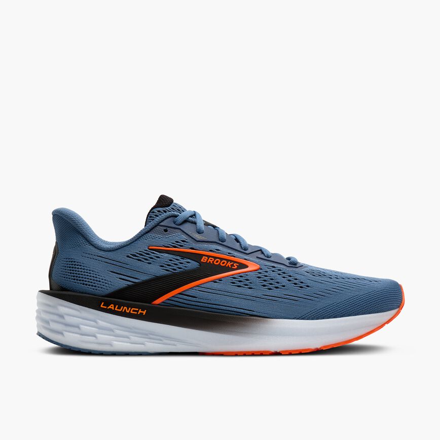 Brooks Launch 12 Moonlight/Black/Orange