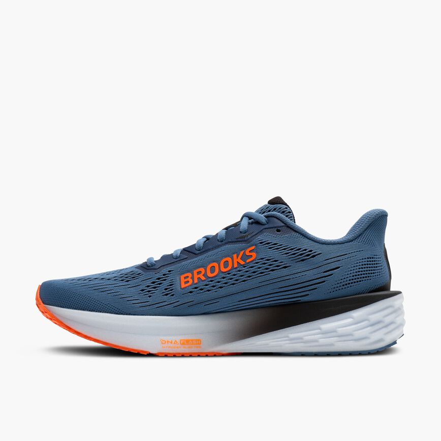 Brooks Launch 12 Moonlight/Black/Orange