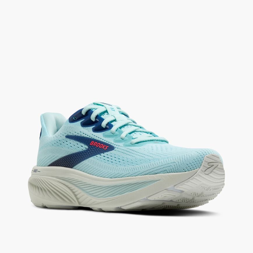 Brooks Ghost 17 Clearwater/Navy Peony (Women's)