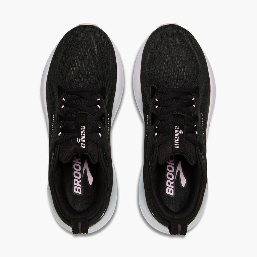 Brooks Glycerin 22 Black/Orchid Ice/White (Women's)