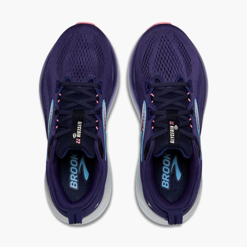 Brooks Glycerin 22 Blue Ribbon/Peacoat/Dianthus (Women's)