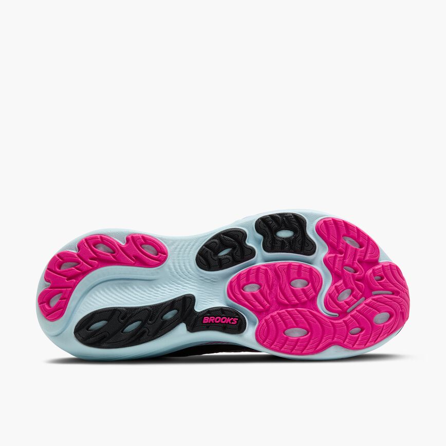 Brooks Adrenaline GTS 25 Black/Cyber Pink/Iced Aqua (Women's)