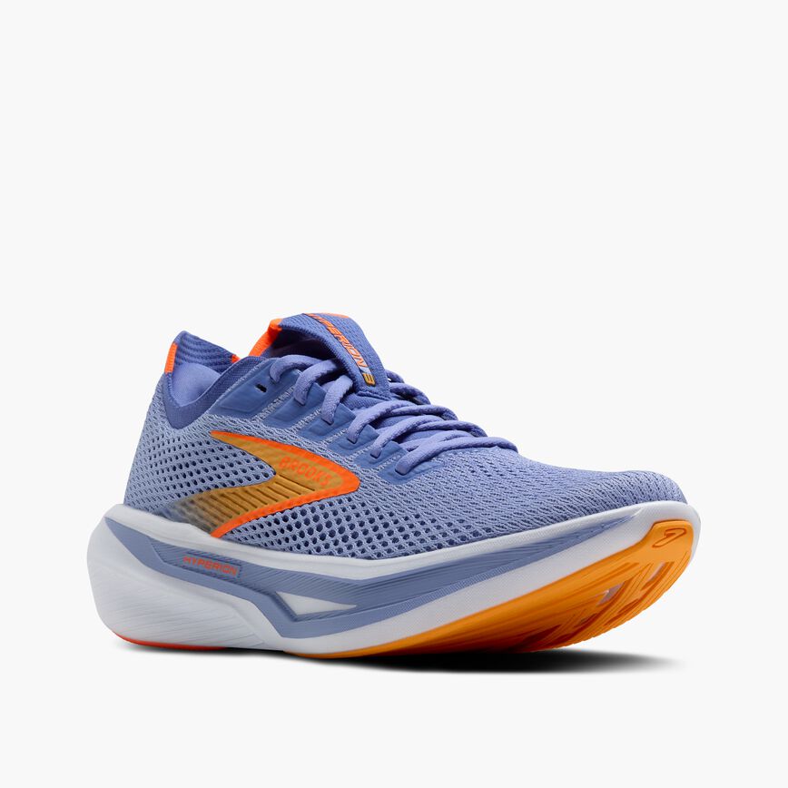 Brooks Hyperion 3 Blue Heron/Orange/White (Women's)