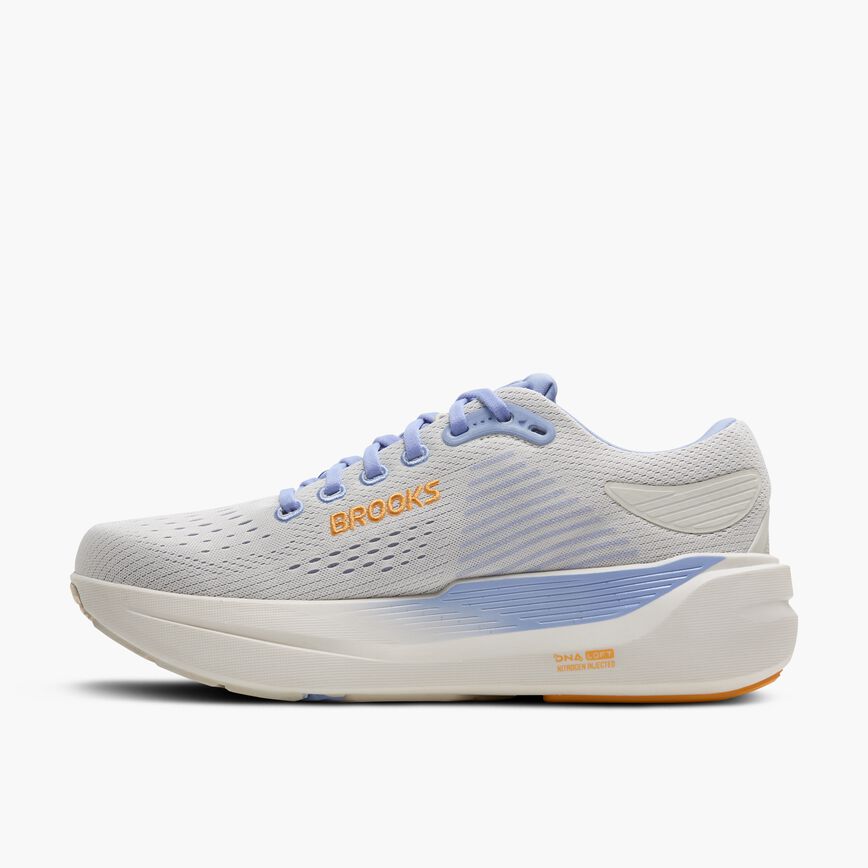 Brooks Ghost Max 3 Coconut/Blue Heron/Orange (Women's)