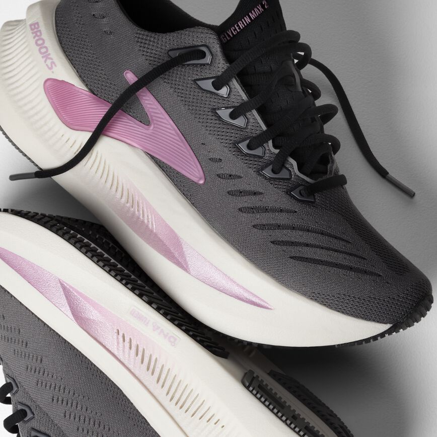 Brooks Glycerin Max 2 Grey/Coconut/Metallic (Women's)