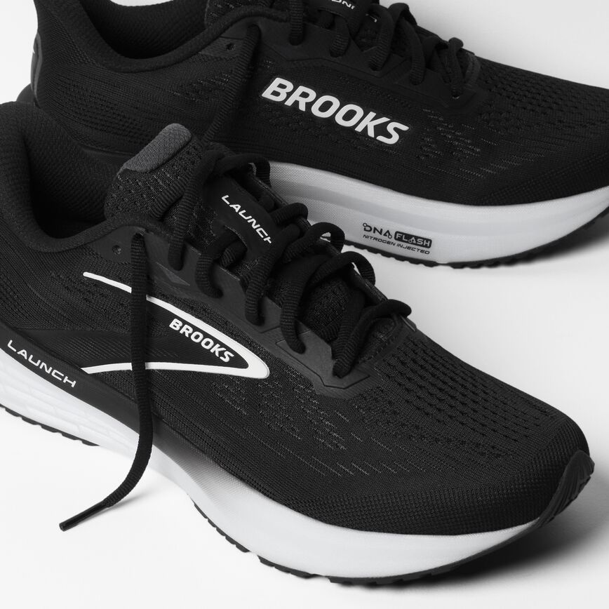Brooks Launch 12 Black/Grey/White (Women's)