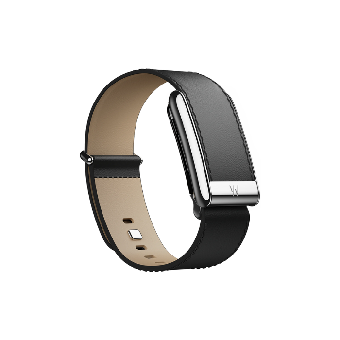 Leatherluxe Straight Black/Cream with Titanium