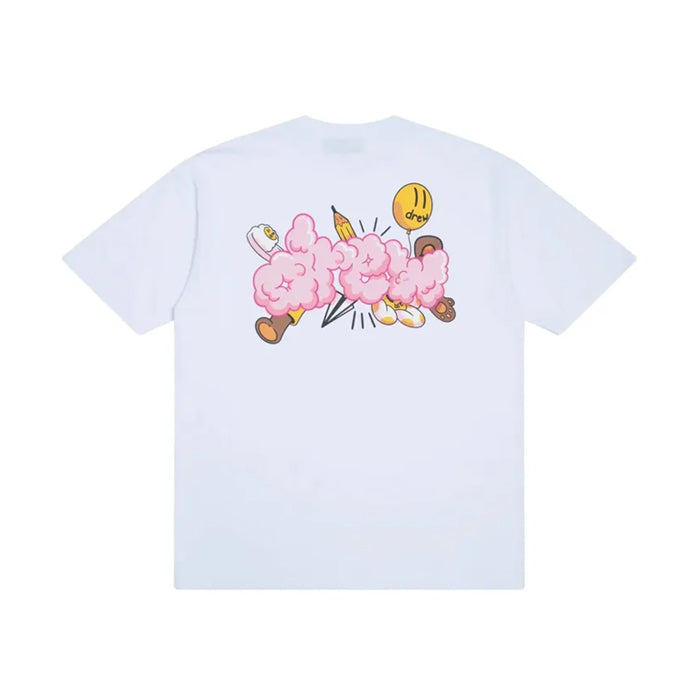 Drew Tee "Doodle Joy White"