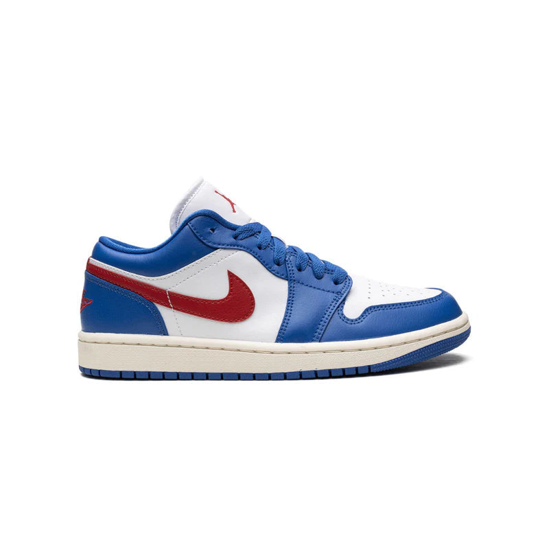 Jordan 1 Low Sport Blue Gym Red (W)