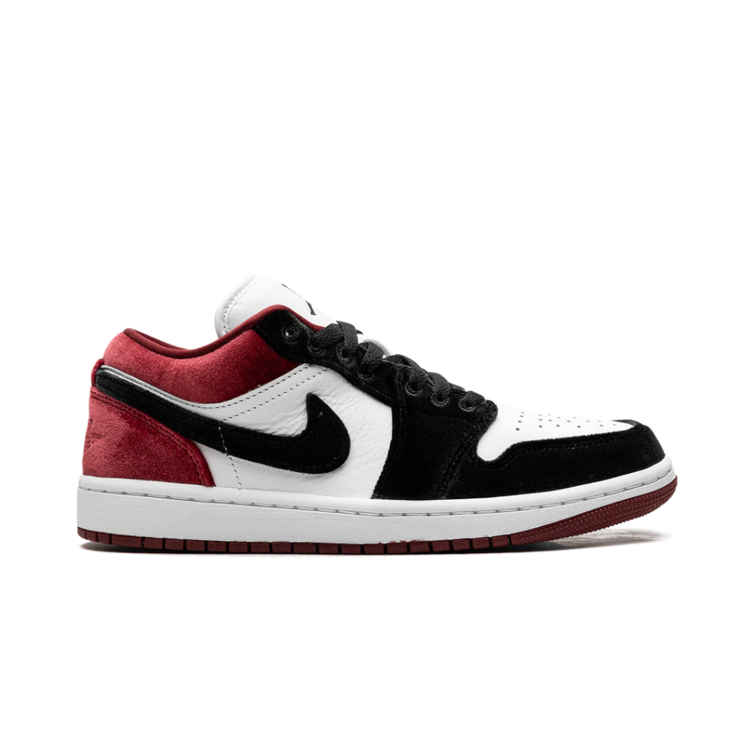 Jordan 1 Low SE Velvet Black Toe (W)