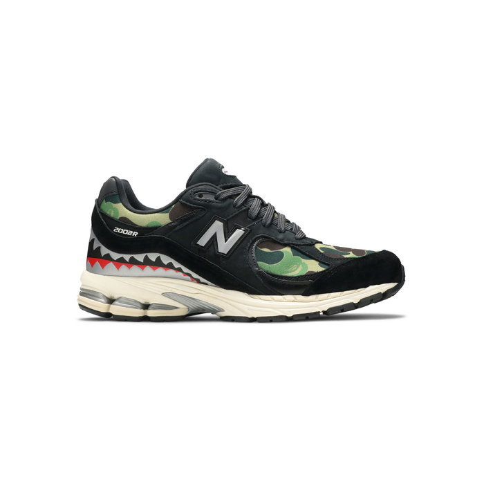 New Balance BAPE x 2002R 'Apes Together Strong - Black Camo'