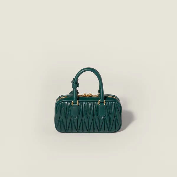 Miu Miu Arcadie matelassé nappa leather mini-bag