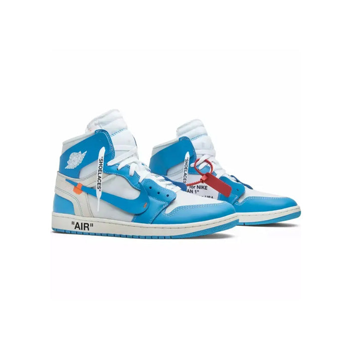 Off-White x Air Jordan 1 Retro High OG 'UNC / University Blue'
