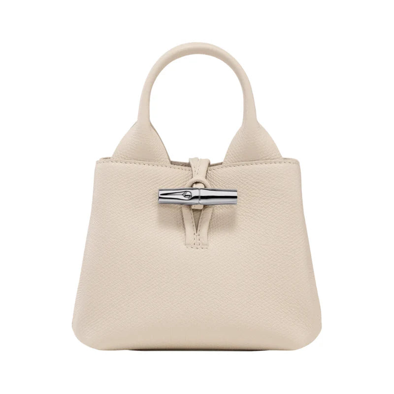 LONGCHAMP PAPER Le Roseau XS Leather Handbag