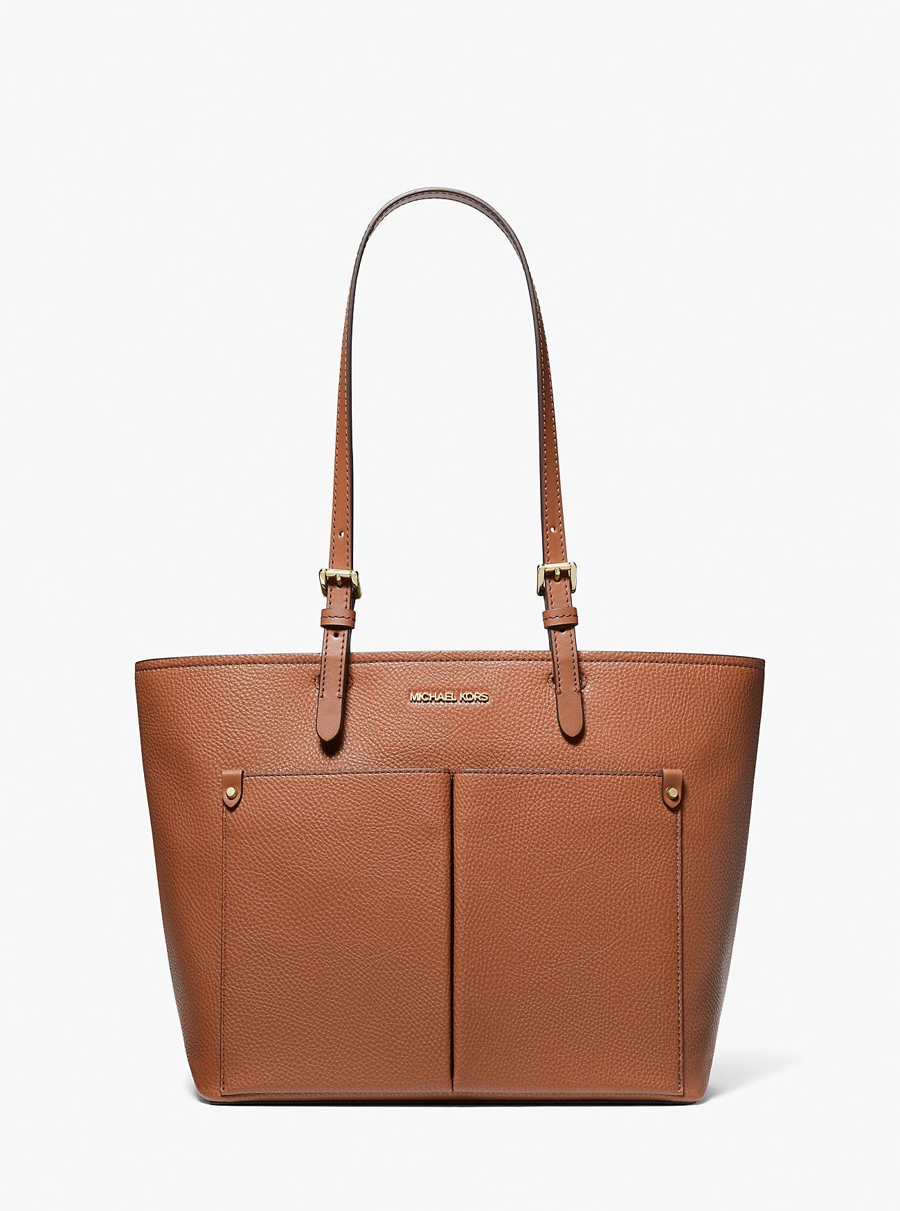 Michael Kors Jet Set Medium Pocket Tote Bag Luggage
