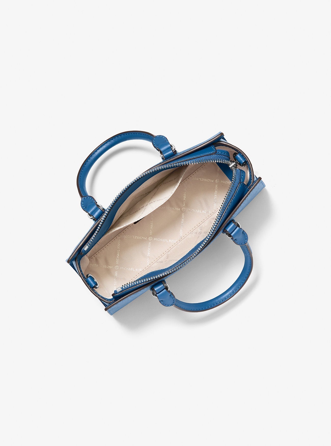 Arden Small Signature Logo Messenger Bag Galaxy Blue Galaxy Blue