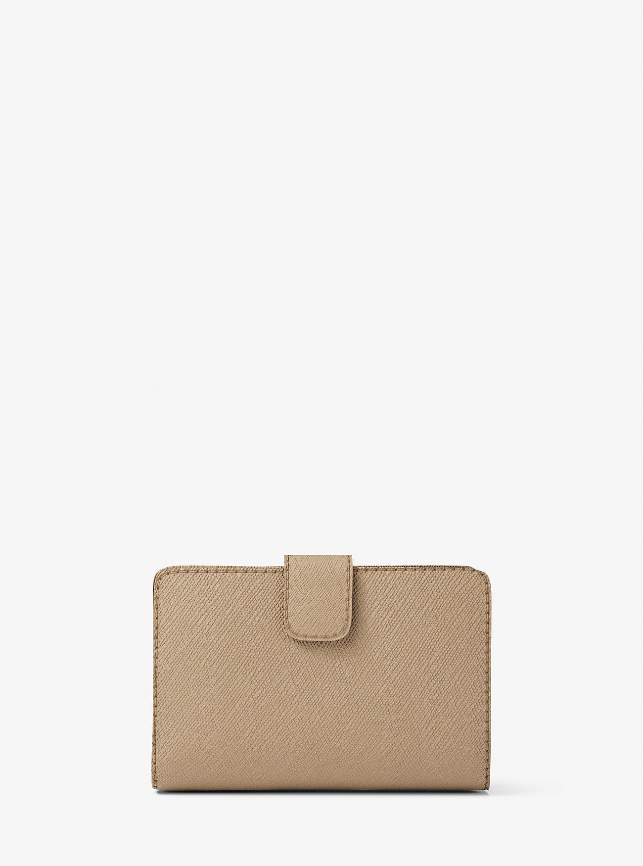 Medium Crossgrain Leather Wallet Camel Camel