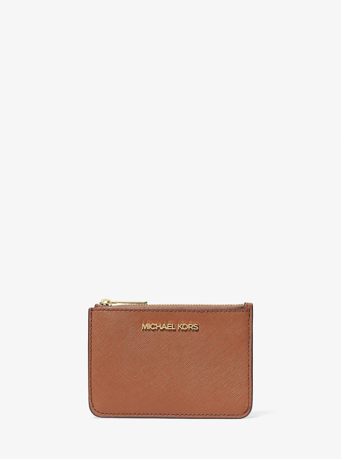 Michael Kors Jet Set Travel Small Saffiano Leather Coin Pouch Luggage