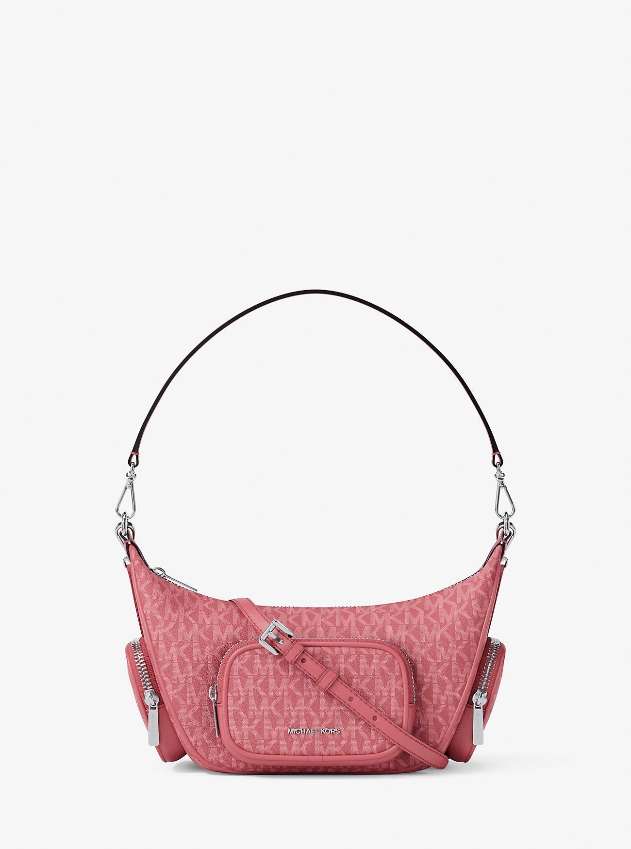 Merritt Small Signature Logo Convertible Shoulder Bag Hibiscus Hibiscus