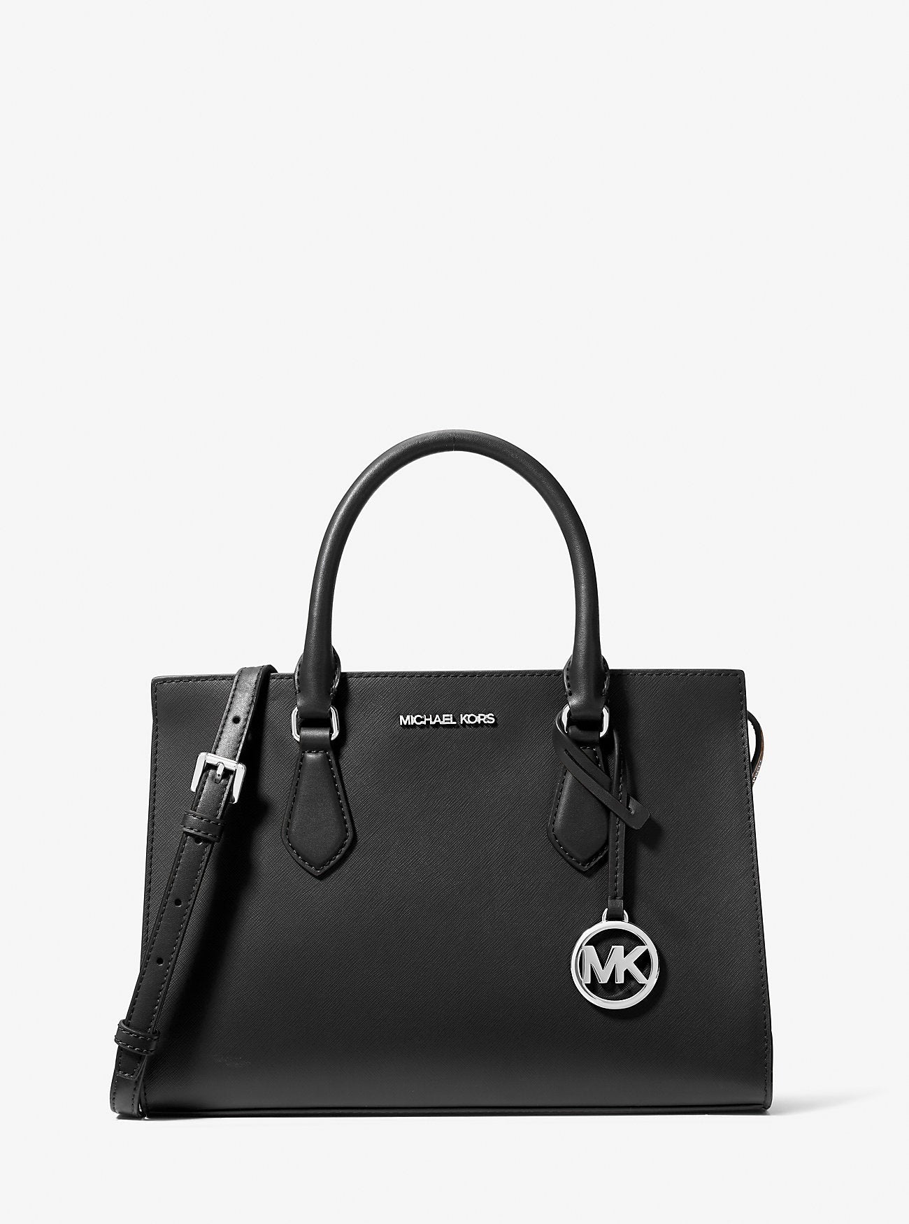 Michael Kors Sheila Medium Satchel Black