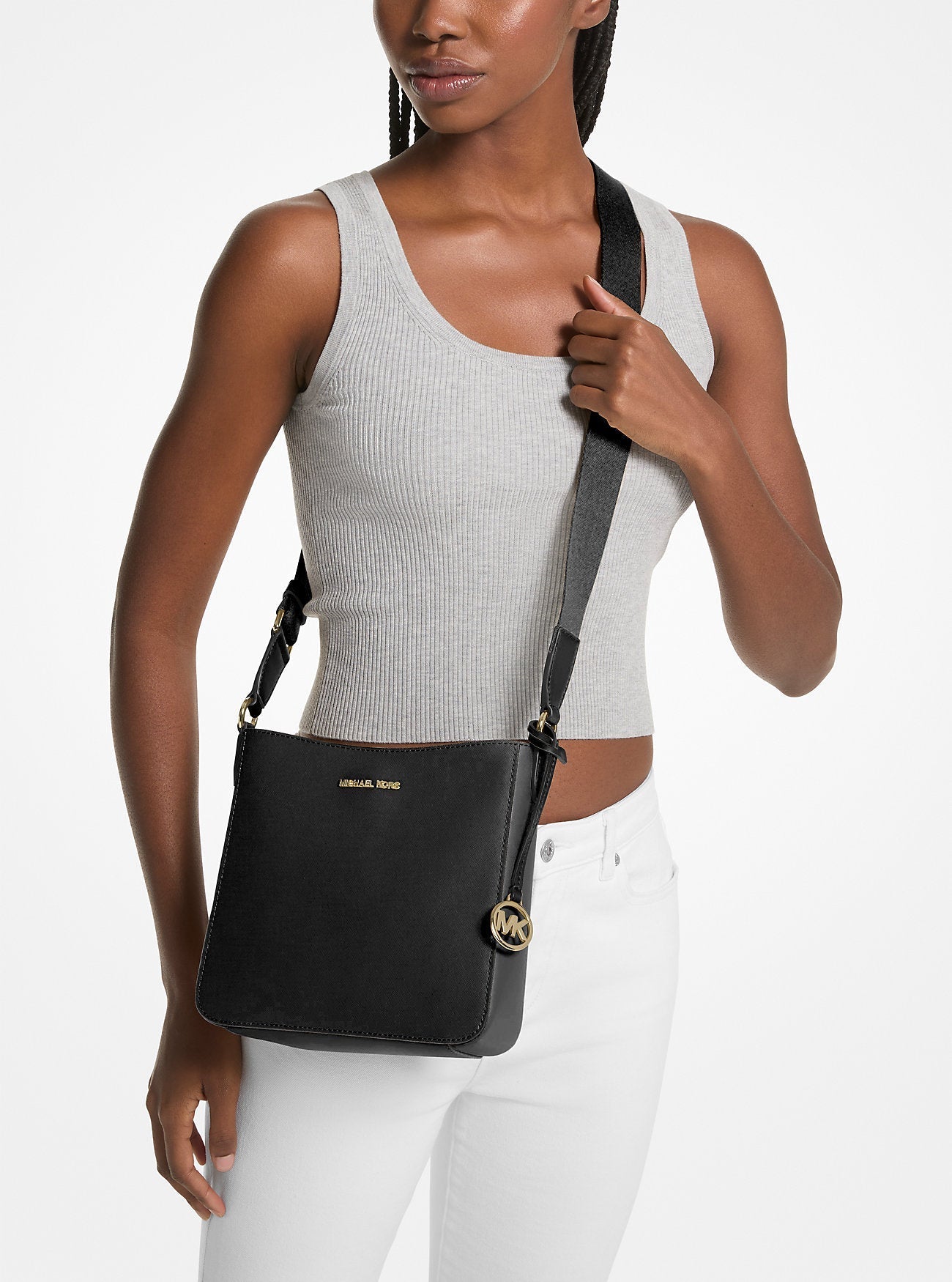 Jet Set Travel Small Messenger Bag Black-Black Black-Black