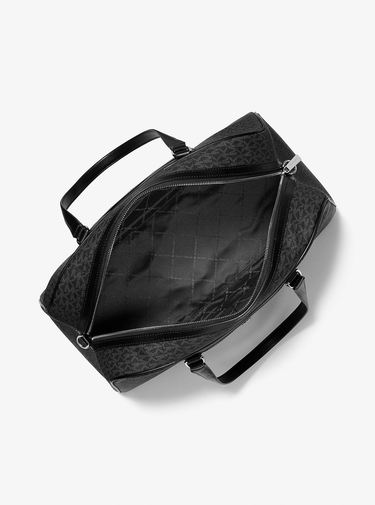 Michael Kors Jet Set Travel Extra-Large Signature Logo Weekender Bag Black