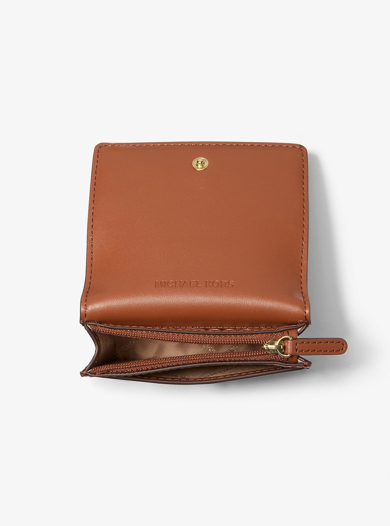 Carson Small Pebbled Leather Wallet Luggage Luggage