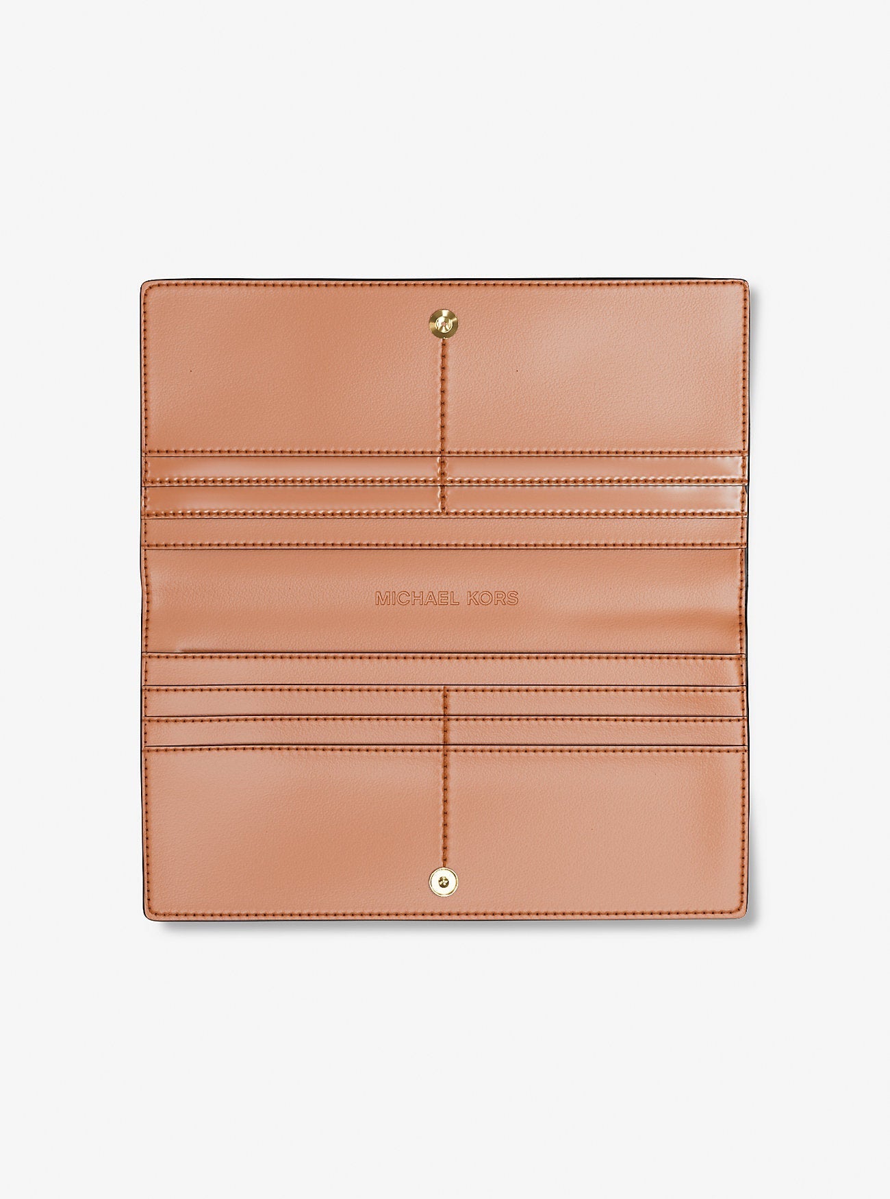 Carson Large Signature Logo Wallet Brown Brown