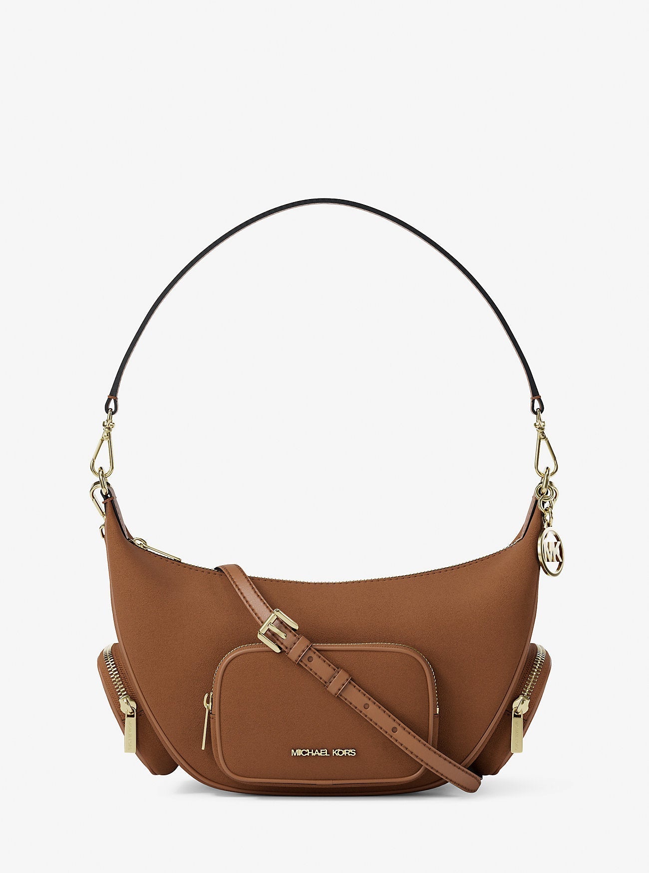 Merritt Medium Suede Convertible Shoulder Bag Luggage Luggage