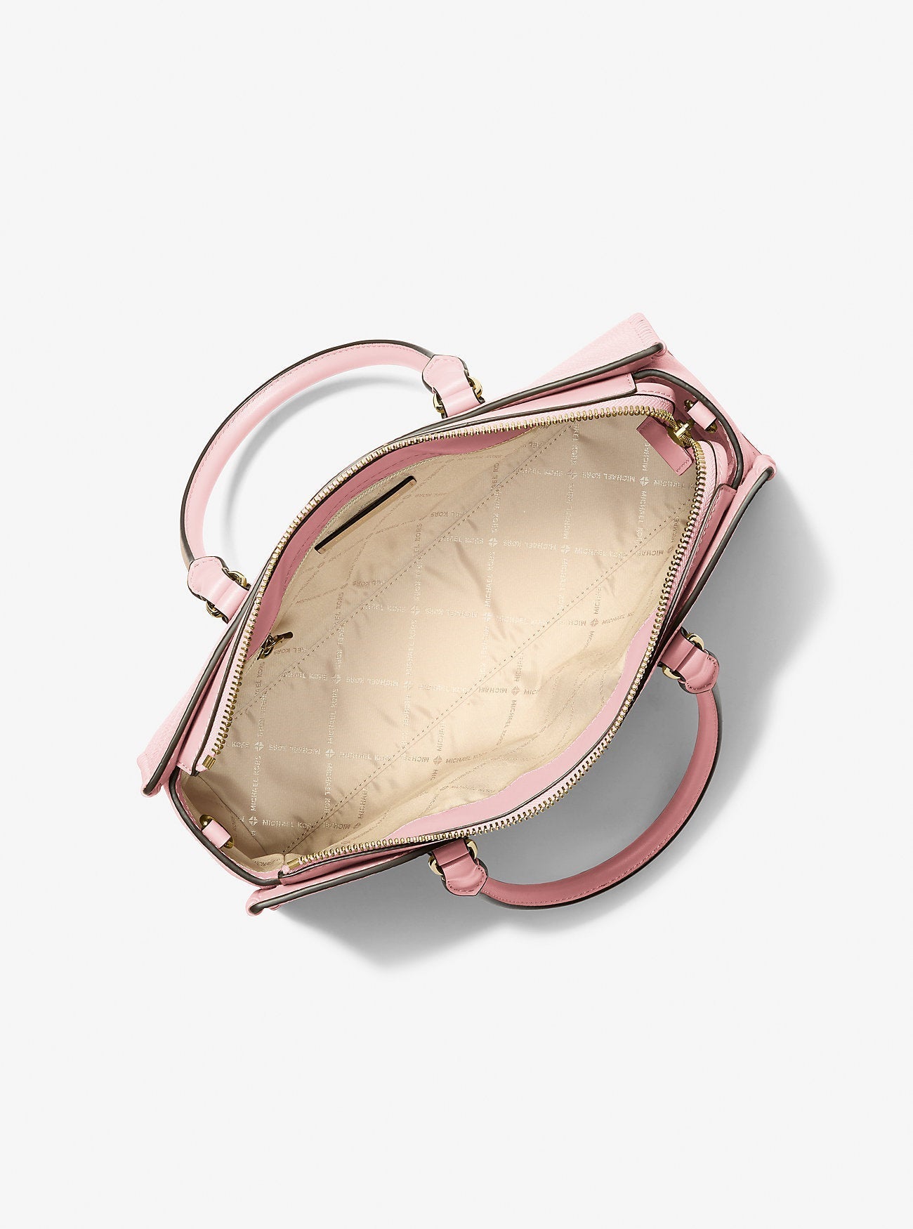 Michael Kors Arden Medium Satchel Powder Blush