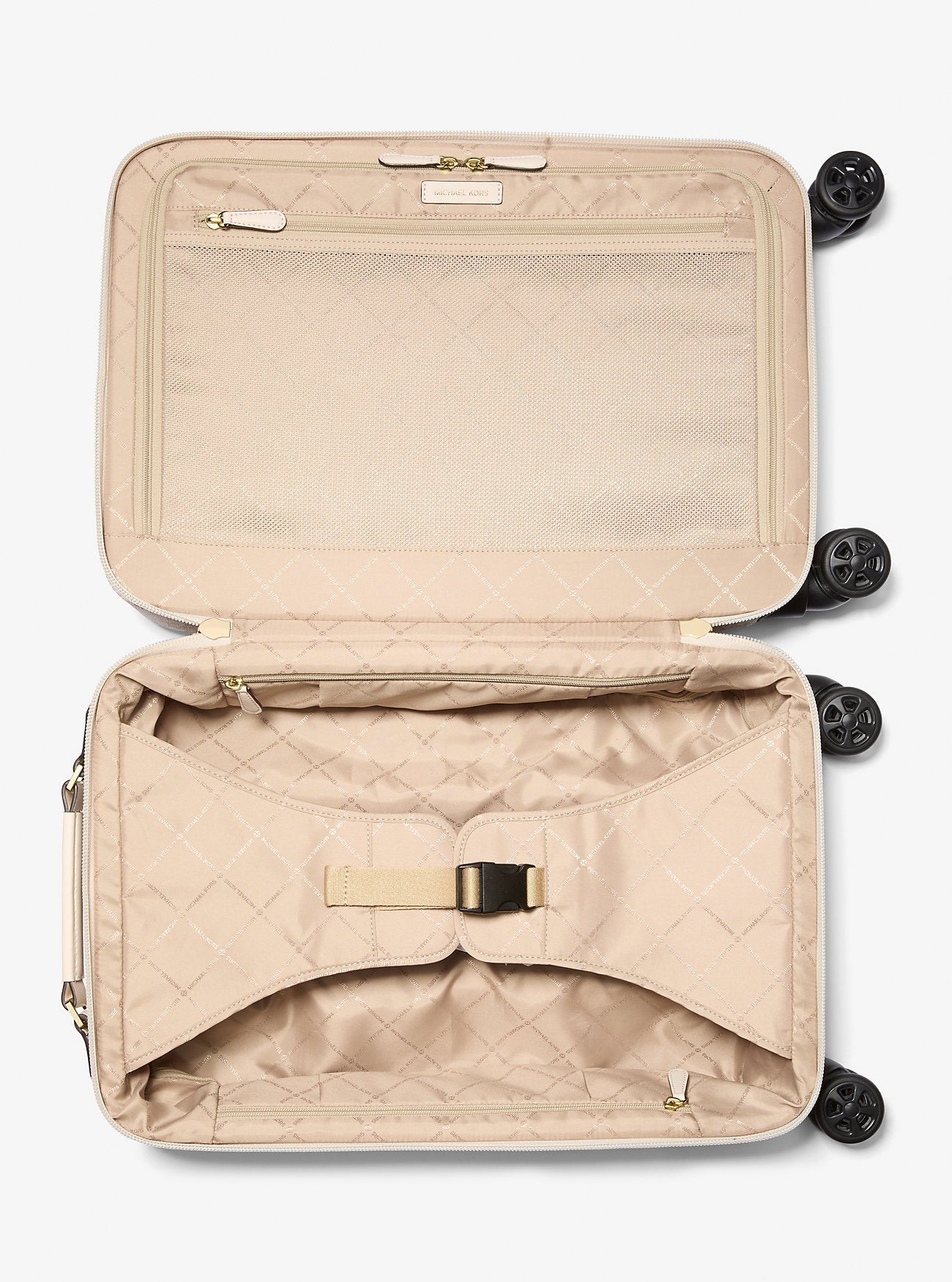 Michael Kors Small Signature Logo Suitcase Lt Crm Multi