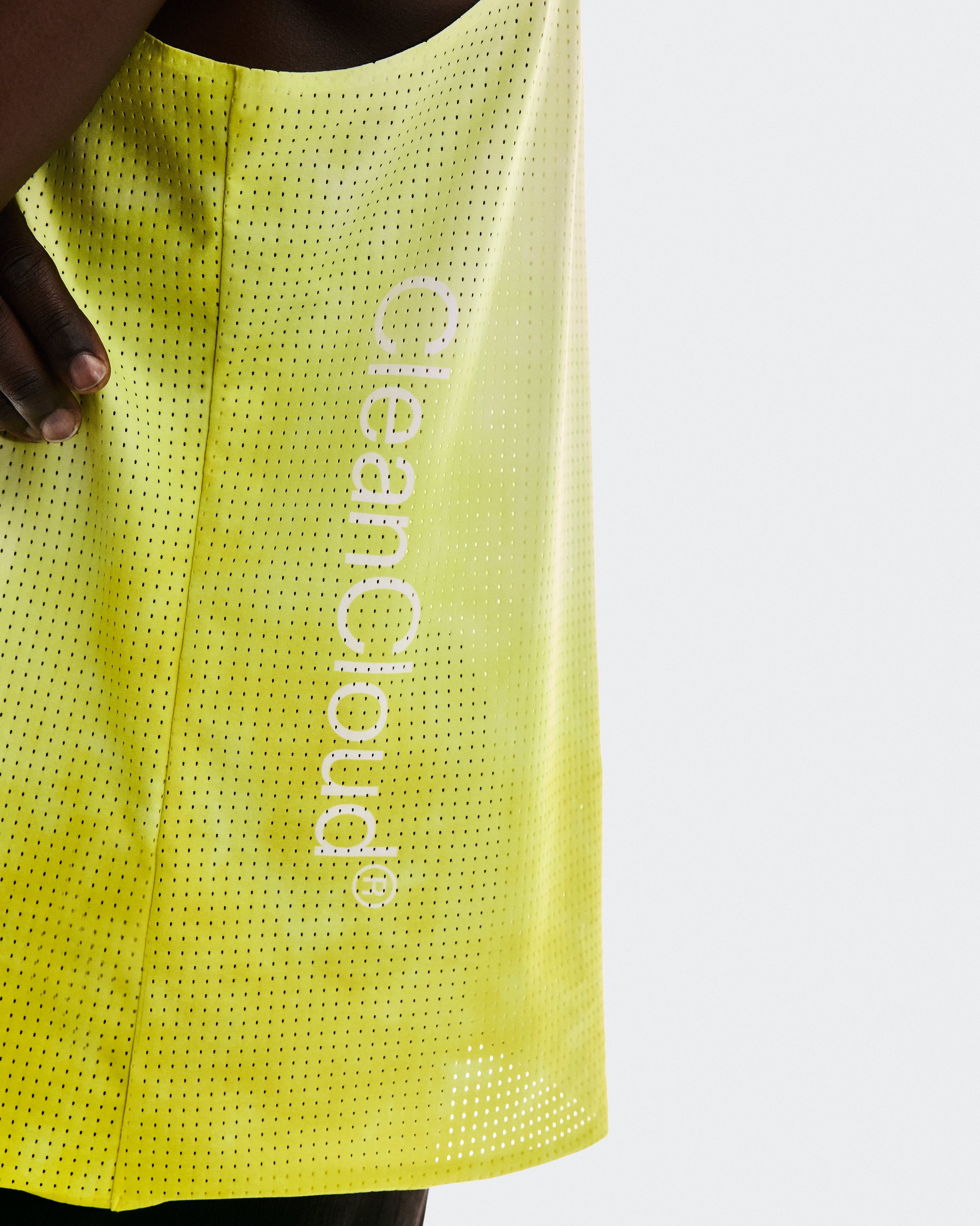 On Pace Tank Lime