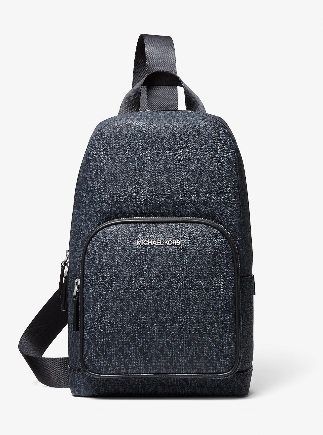 Michael Kors Cooper Logo Sling Pack Admrl-Plblue