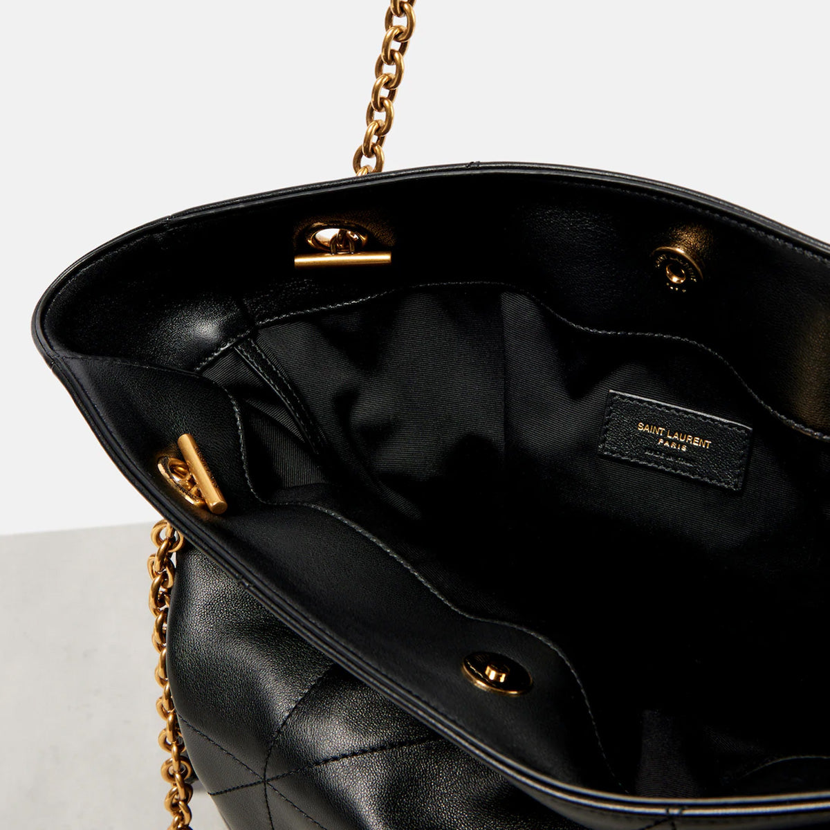 Saint Laurent Jamie Shopping Medium leather tote bag