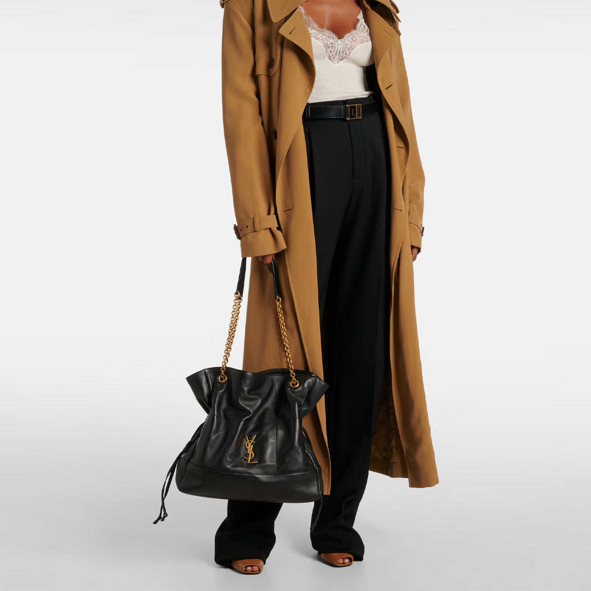 Saint Laurent Jamie Shopping Medium leather tote bag