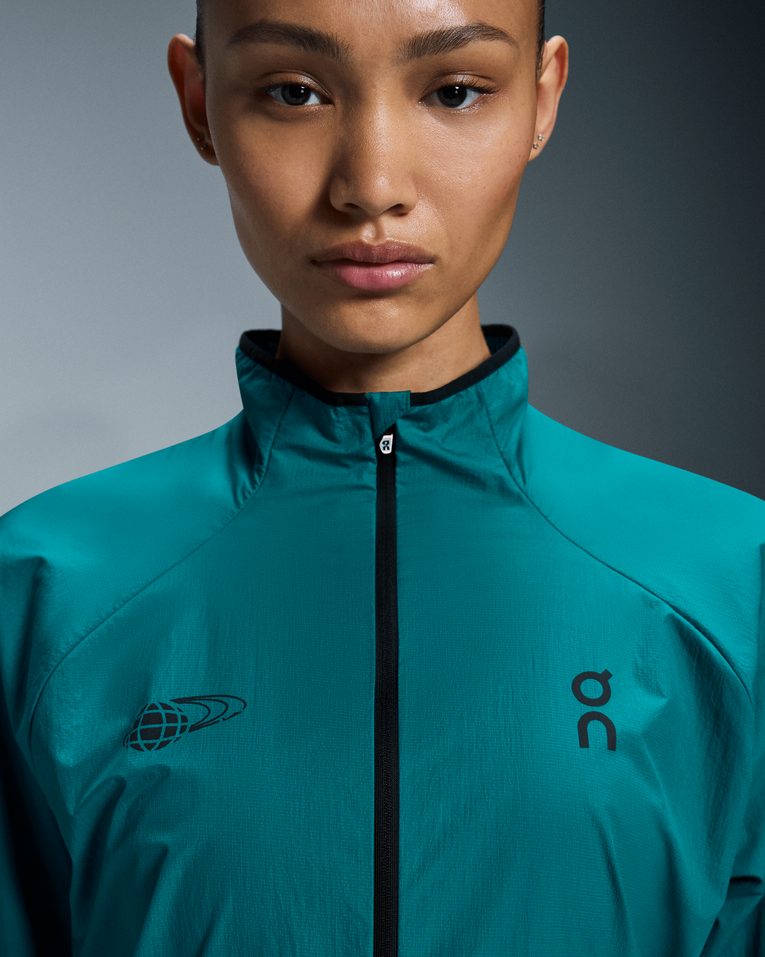 On Track Jacket Beams Evergreen