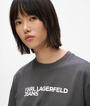 KarlLagerfeld Buckle Bowling Bag Black