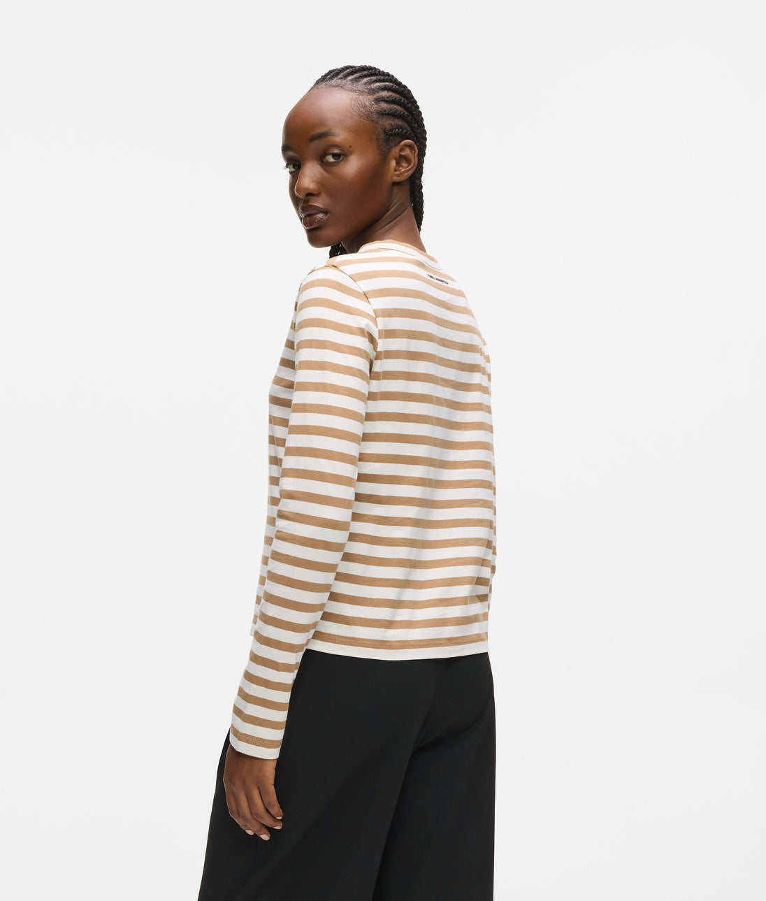 KarlLagerfeld Ikon Hearts Shopper Black