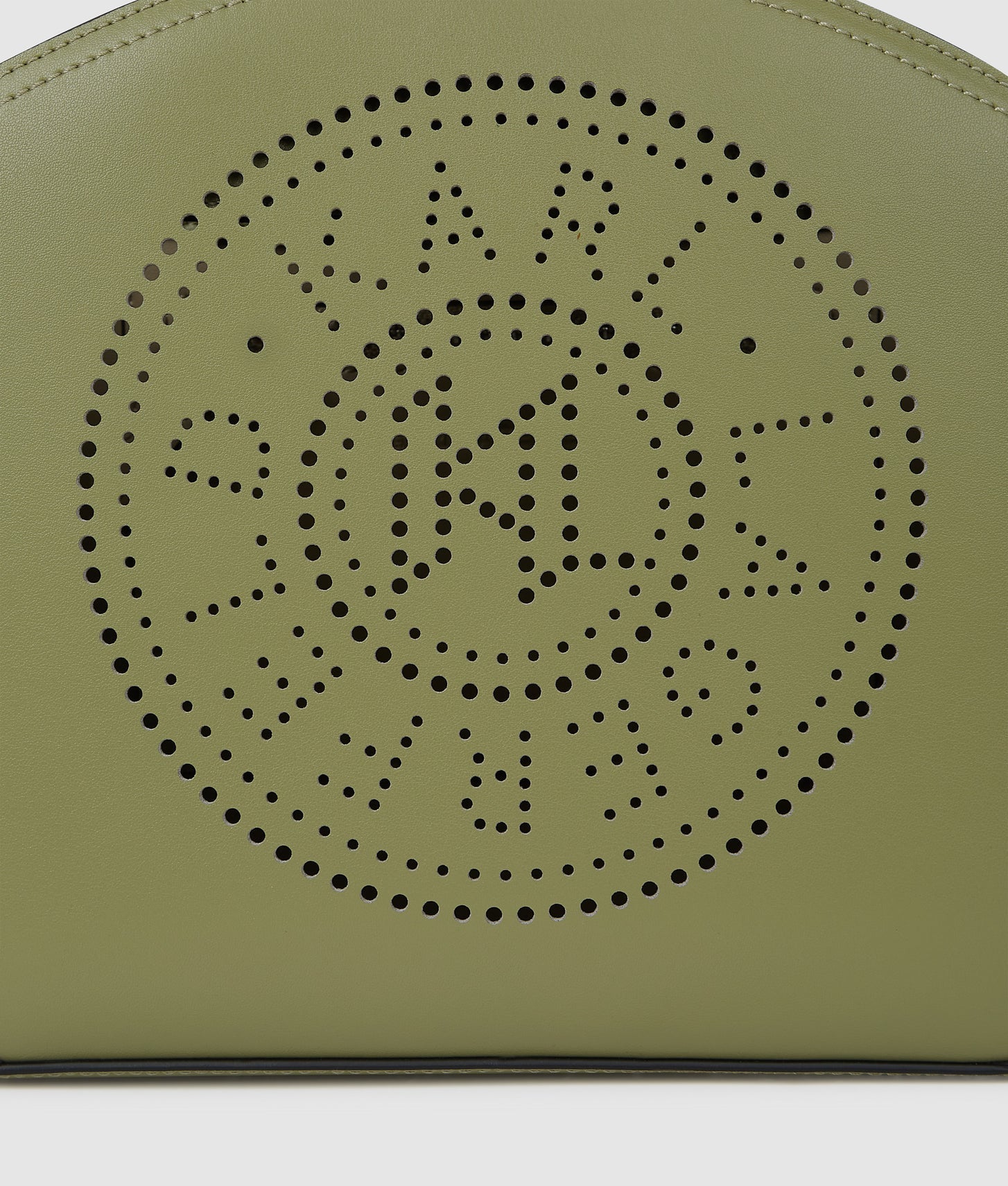KarlLagerfeld Kcircle Perforated Small Tote Bag Cedar