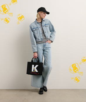 KarlLagerfeld Disney X Kl Medium Shopper Natural