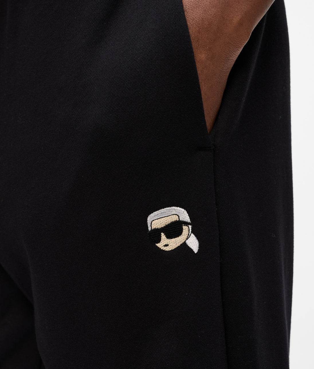 KarlLagerfeld Ikon Nylon Small Tote Bag Black