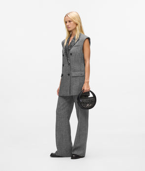 KarlLagerfeld Krocky Marais Hobo Bag Black-Nickel